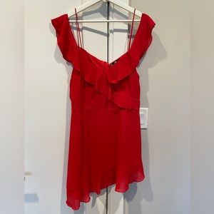 Missguided off the shoulder dress